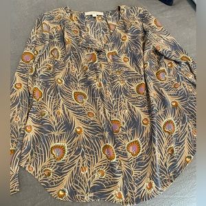 Loft peacock shirt